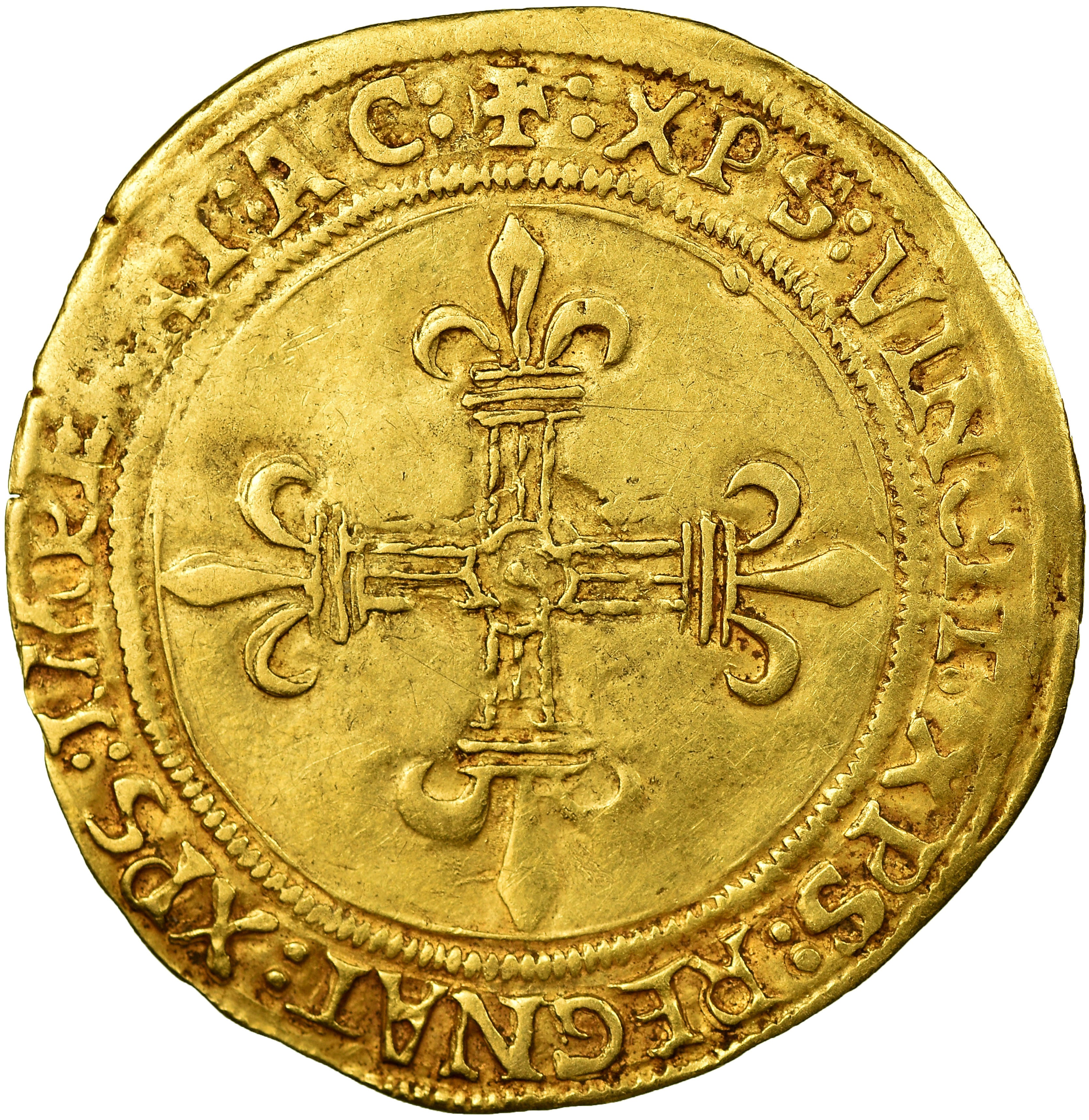 Munten, Frankrijk, Louis XII, Ecu d'or, Gênes, ZF, Goud, Duplessy:750