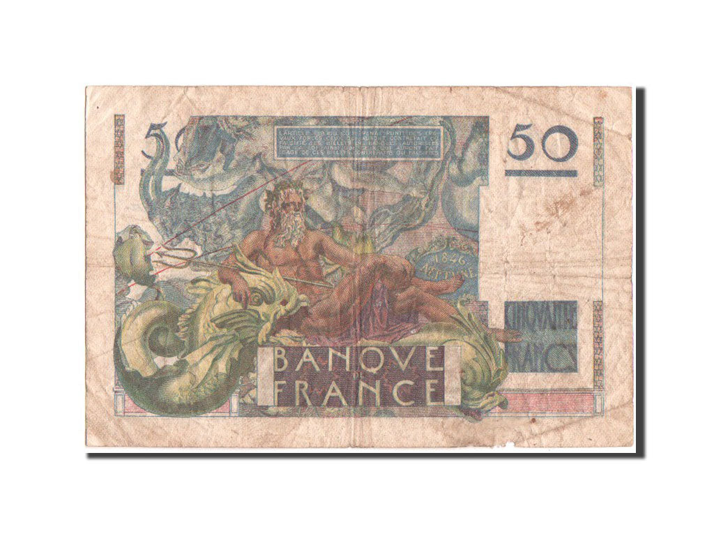 France, 50 Francs, Le Verrier, 1.2.1951, KM:127c