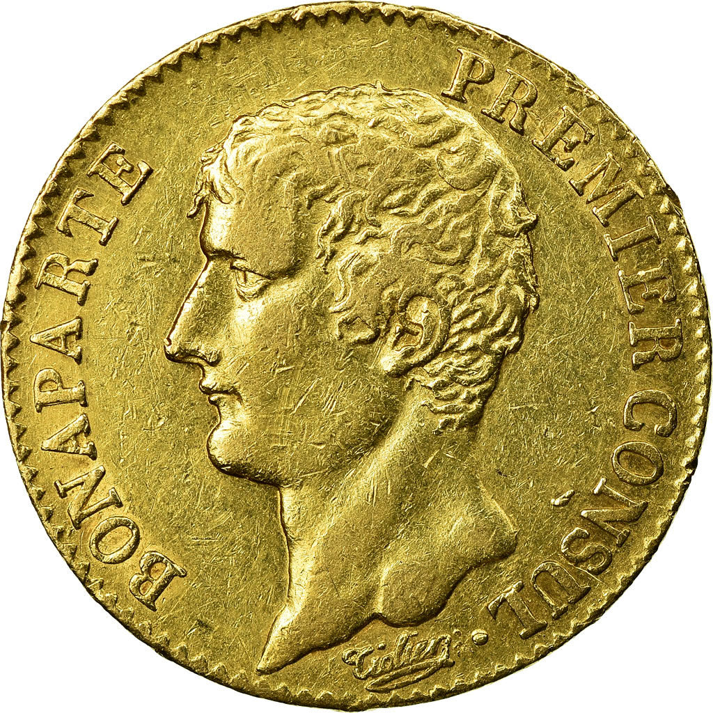 Monnaie, France, Napoléon I, 20 Francs, An 12 (1804), Paris, TTB+, Or