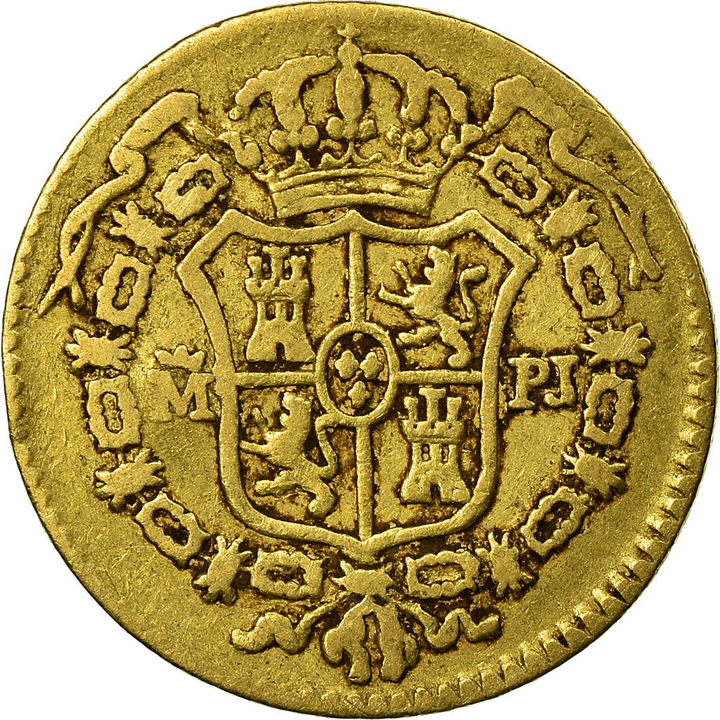 Moneda, España, Charles III, 1/2 Escudo, 1778, Madrid, BC+, Oro, KM:415.1