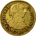 Münze, Spanien, Charles III, 1/2 Escudo, 1786, Madrid, SS, Gold, KM:425.1