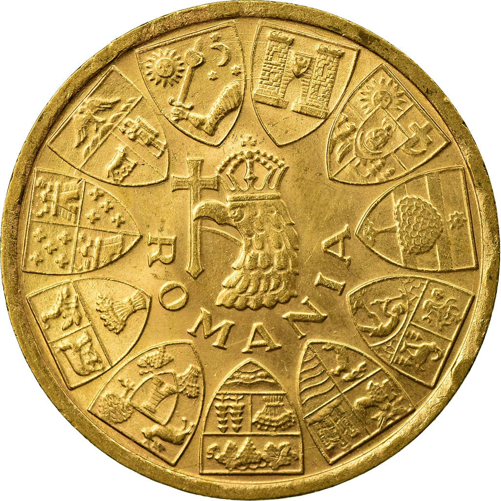 Münze, Rumänien, Mihai I, 20 Lei, 1944, UNZ, Gold, KM:M13