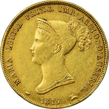 Moeda, ESTADOS ITALIANOS, PARMA, Maria Luigia, 40 Lire, 1815, Parma, EF(40-45)