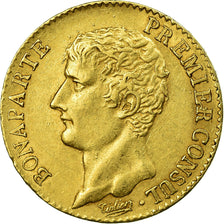 Moeda, França, Napoléon I, 20 Francs, An 12 (1804), Paris, AU(50-53), Dourado