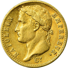 Coin, France, Napoléon I, 20 Francs, 1813, Utrecht, AU(50-53), Gold, KM:695.11