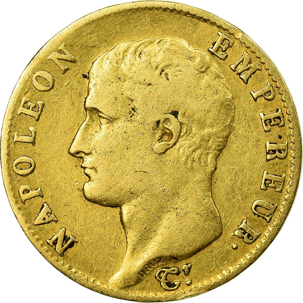 Coin, France, Napoléon I, 20 Francs, AN 14, Paris, VF(30-35), Gold, KM:663.1