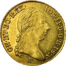 Coin, Austria, Joseph II, Ducat, 1786, Vienna, AU(55-58), Gold, KM:1873