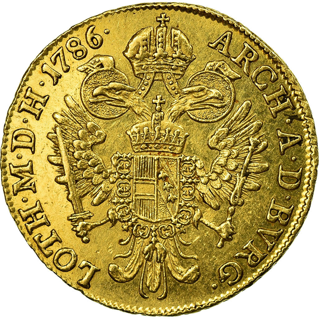 Coin, Austria, Joseph II, Ducat, 1786, Vienna, AU(55-58), Gold, KM:1873
