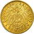 Moneda, Estados alemanes, BADEN, Friedrich II, 20 Mark, 1912, Stuttgart, MBC+
