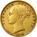 Monnaie, Grande-Bretagne, Victoria, Sovereign, 1872, Londres, TTB, Or, KM:736.2