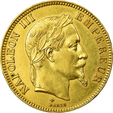 Coin, France, Napoleon III, Napoléon III, 100 Francs, 1867, Strasbourg