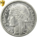 Coin, France, Morlon, 2 Francs, 1947, Beaumont - Le Roger, PCGS, MS65, Aluminum