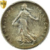 Coin, France, Semeuse, Franc, 1920, Paris, PCGS, MS65, Silver, KM:844.1, graded