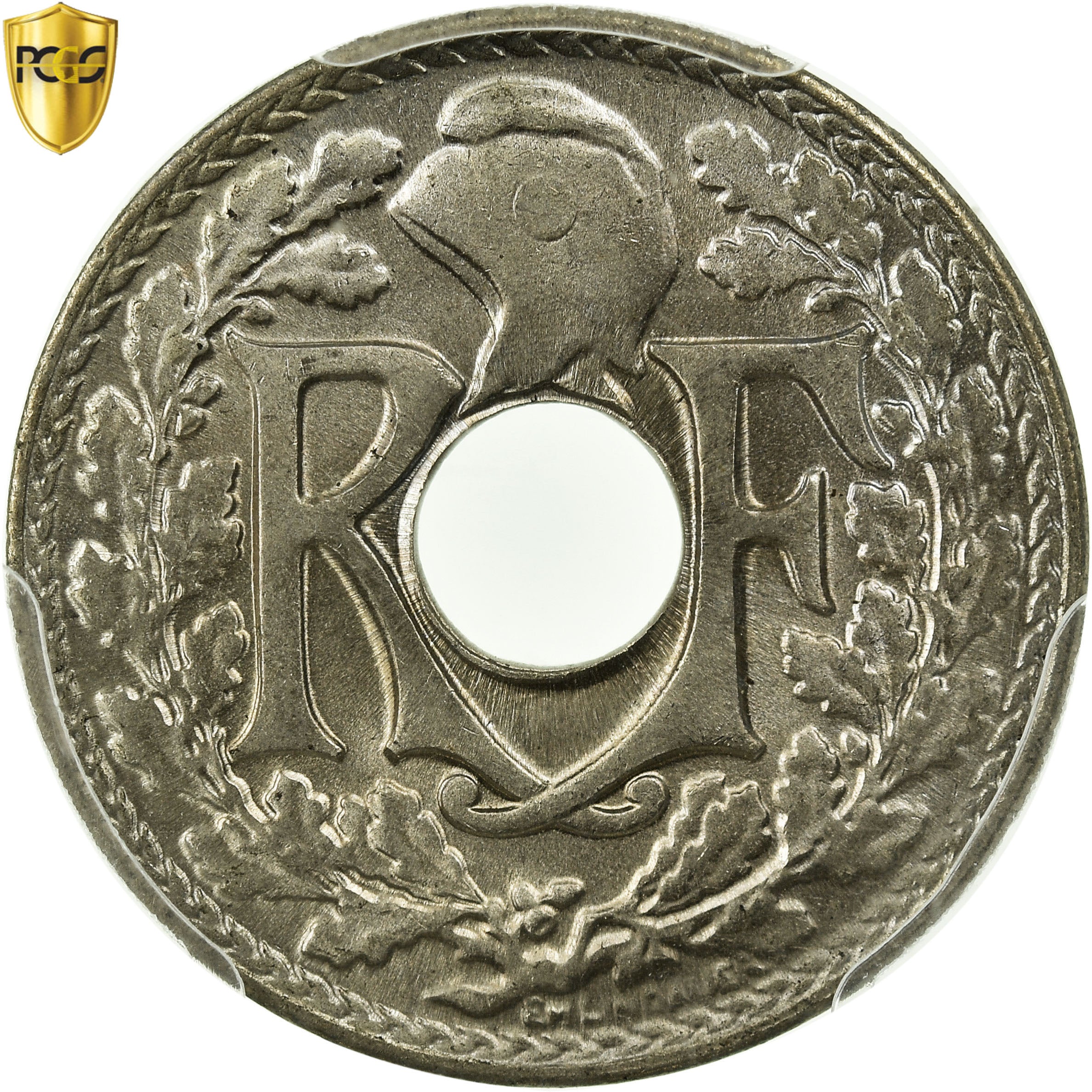 Coin, France, Lindauer, 5 Centimes, 1920, Paris, PCGS, MS66, MS(65-70)