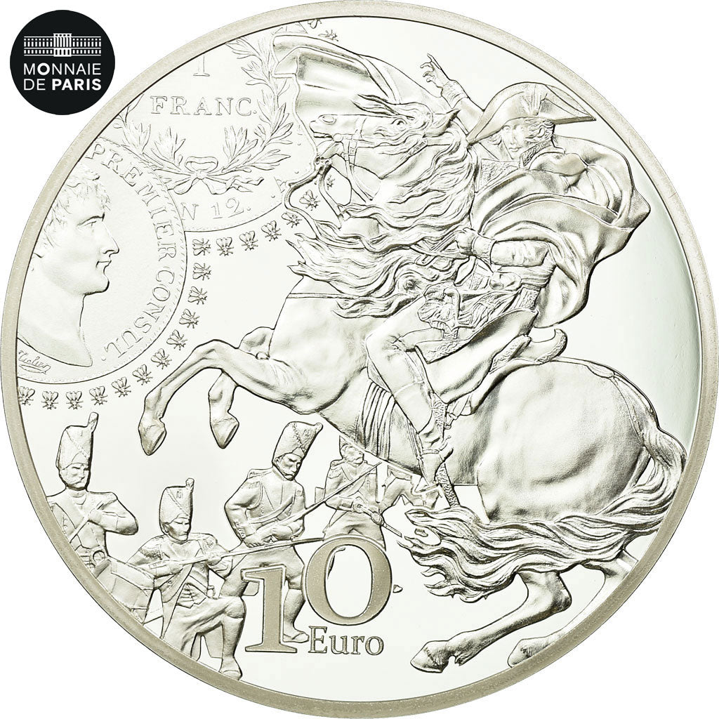 France, Monnaie de Paris, 10 Euro, Semeuse - Le Franc Germinal, 2019, Silver