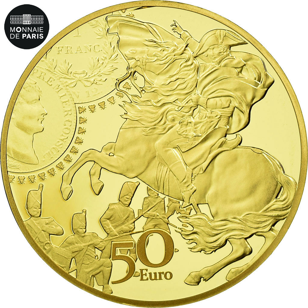 Francia, Monnaie de Paris, 50 Euro, Semeuse - Le Franc Germinal, 2019, Oro