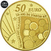 France, Monnaie de Paris, 50 Euro, Semeuse, 2011, Gold