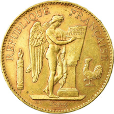 Monnaie, France, Génie, 100 Francs, 1907, Paris, TTB, Or, Gadoury:1137a, KM:858