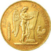 Munten, Frankrijk, Génie, 100 Francs, 1882, Paris, ZF+, Goud, KM:832