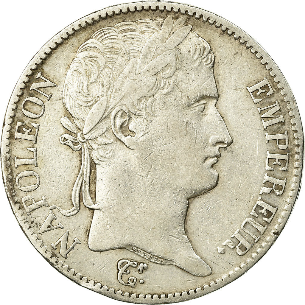 Coin, France, Napoléon I, 5 Francs, 1812, Bordeaux, EF(40-45), Silver