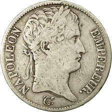 Moneda, Francia, Napoléon I, 5 Francs, 1810, Paris, BC+, Plata, KM:694.1