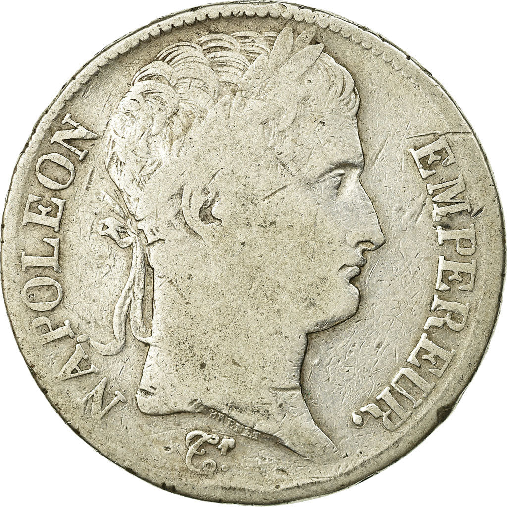 Munten, Frankrijk, Napoléon I, 5 Francs, 1813, Toulouse, FR, Zilver, KM:694.10