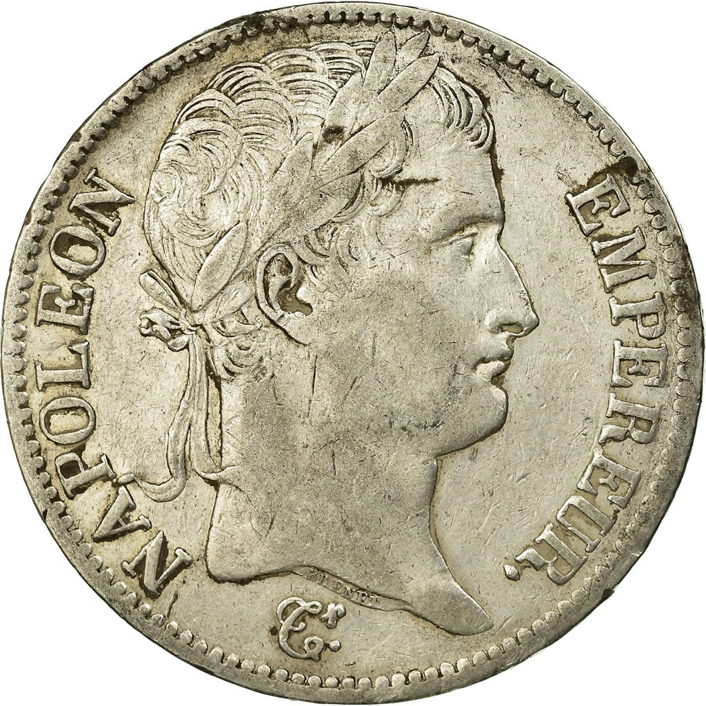 Moneta, Francja, Napoléon I, 5 Francs, 1811, Paris, EF(40-45), Srebro
