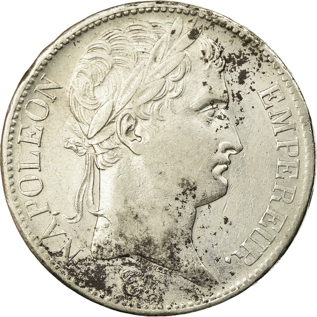 Coin, France, Napoléon I, 5 Francs, 1809, Paris, EF(40-45), Silver, KM:694.1