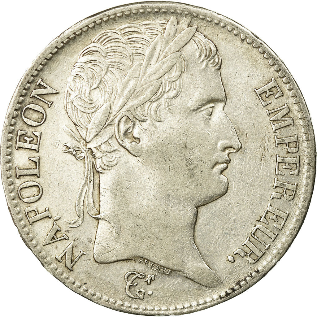 Coin, France, Napoléon I, 5 Francs, 1810, Paris, EF(40-45), Silver, KM:694.1