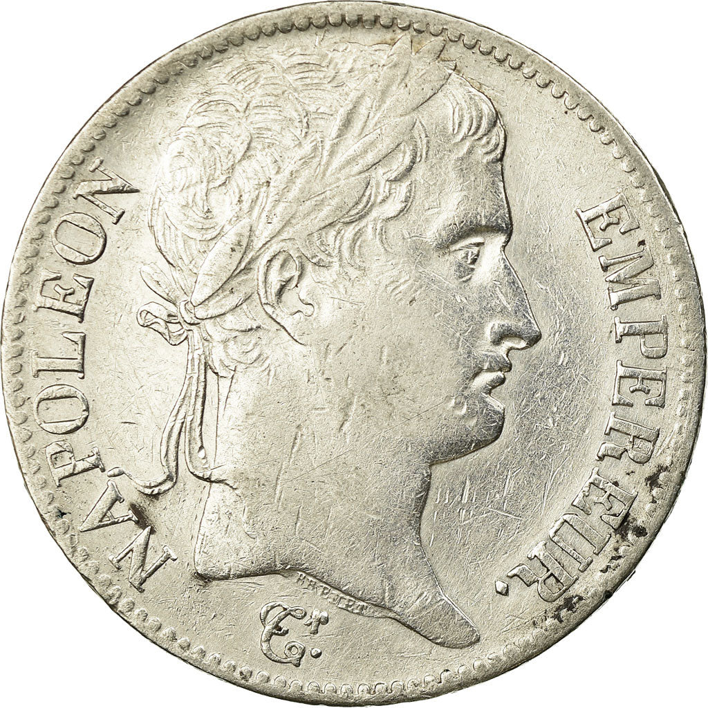 Coin, France, Napoléon I, 5 Francs, 1813, Paris, EF(40-45), Silver, KM:694.1