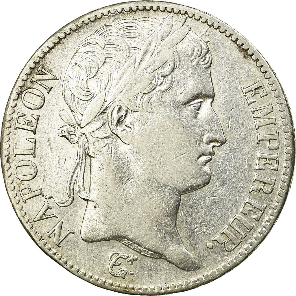 Moneta, Francja, Napoléon I, 5 Francs, 1811, Rouen, EF(40-45), Srebro