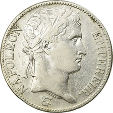 Moneta, Francja, Napoléon I, 5 Francs, 1811, Rouen, EF(40-45), Srebro