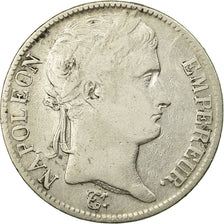 Coin, France, Napoléon I, 5 Francs, 1813, Perpignan, VF(30-35), Silver