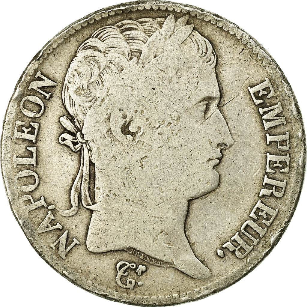 Munten, Frankrijk, Napoléon I, 5 Francs, 1812, Lille, FR, Zilver, KM:694.16