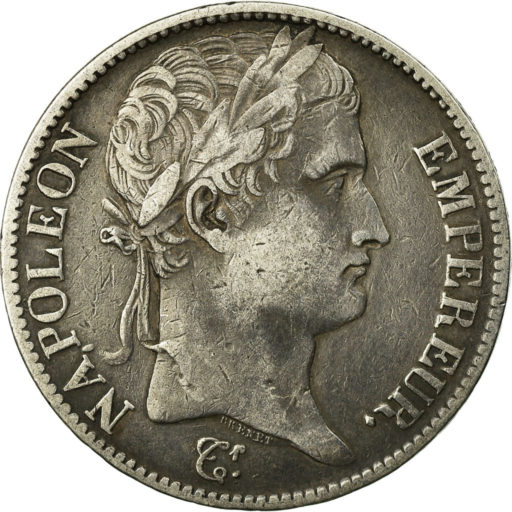 Coin, France, Napoléon I, 5 Francs, 1809, Rouen, VF(30-35), Silver, KM:694.2
