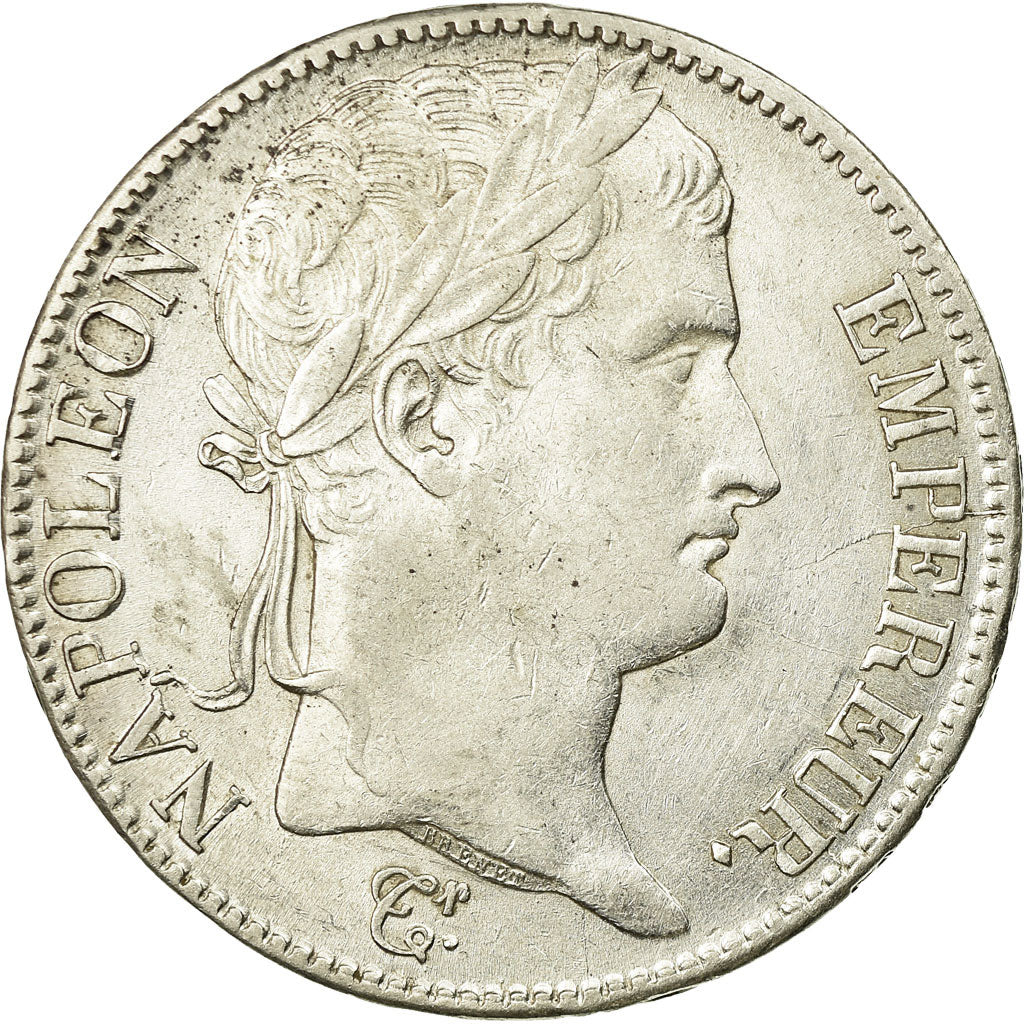Coin, France, Napoléon I, 5 Francs, 1812, Perpignan, EF(40-45), Silver