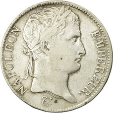 Coin, France, Napoléon I, 5 Francs, 1811, Lyon, VF(30-35), Silver, KM:694.5