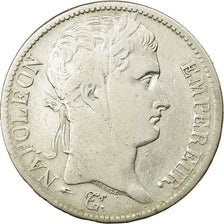 Coin, France, Napoléon I, 5 Francs, 1808, Rouen, VF(20-25), Silver, KM:686.2