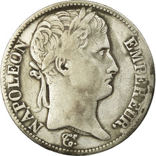 Moneda, Francia, Napoléon I, 5 Francs, 1811, Paris, BC+, Plata, KM:694.1
