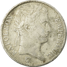 Moeda, França, Napoléon I, 5 Francs, 1809, Bayonne, VF(20-25), Prata