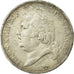 Moneta, Francia, Louis XVIII, 5 Francs, 1824, Limoges, MB, Argento, KM:711.6