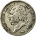 Münze, Frankreich, Louis XVIII, 5 Francs, 1823, Lyons, S+, Silber, KM:711.4