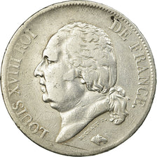 Münze, Frankreich, Louis XVIII, 5 Francs, 1816, Bayonne, S+, Silber, KM:711.8