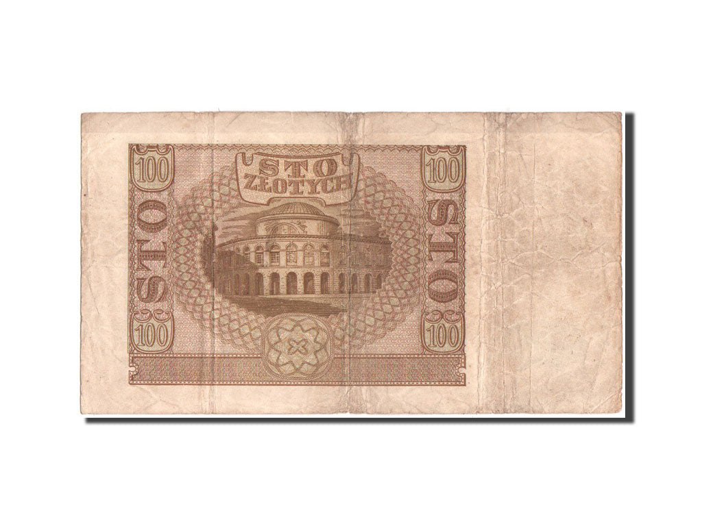 Poland, 100 Zlotych, 1.3.1940, KM:97