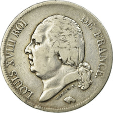 Coin, France, Louis XVIII, 5 Francs, 1817, Paris, VF(30-35)