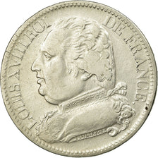 Coin, France, Louis XVIII, 5 Francs, 1815, Limoges, EF(40-45)