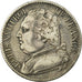 Moneda, Francia, Louis XVIII, 5 Francs, 1815, Paris, MBC, Plata, KM:702.1