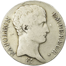 Moneda, Francia, Napoléon I, 5 Francs, AN 13, Toulouse, BC+, Plata, KM:662.10