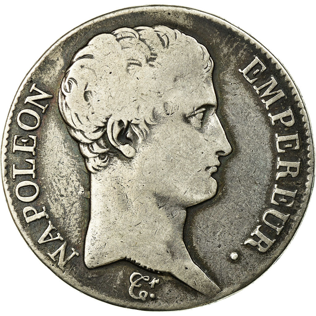 Coin, France, Napoléon I, 5 Francs, 1806, Strasbourg, VF(20-25), Silver