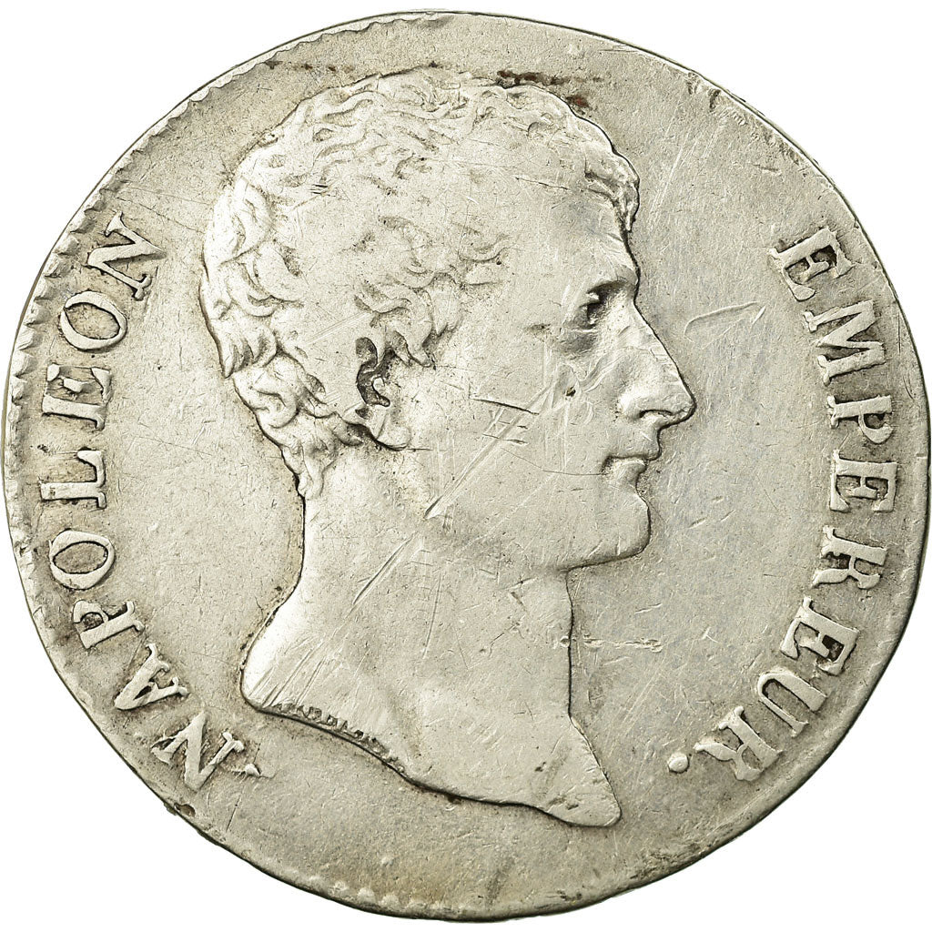 Coin, France, Napoléon I, 5 Francs, An 12, Toulouse, VF(20-25), Silver